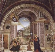 Bernardino Pinturicchio Annuciation oil